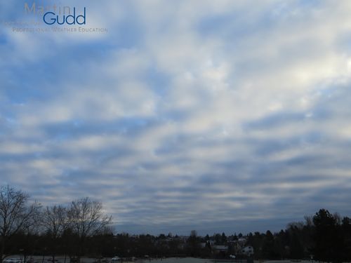 Wasserwolken (Beispiel Stratocumulus)